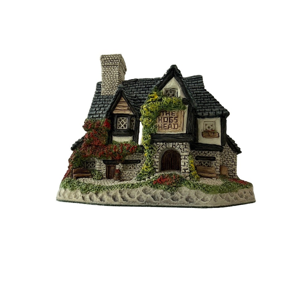 David Winter Cottages Hogs Head Beer House Heart Of England Whimsical Vintage 80